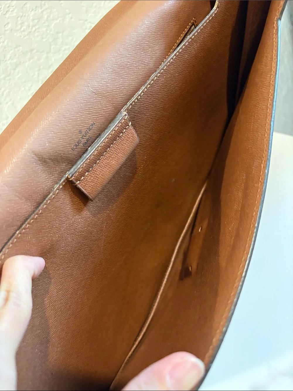 Sold Louis Vuitton LV Business Bag Serviette Conseiller Brown Monogram